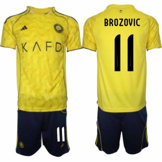 Al-Nassr Marcelo Brozović #11 Herr Hemmaställ 2025-26 Tröja + Shorts
