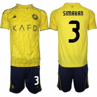 Al-Nassr Mohamed Simakan #3 Herr Hemmaställ 2025-26 Tröja + Shorts