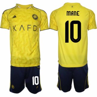 Al-Nassr Sadio Mané #10 Herr Hemmaställ 2025-26 Tröja + Shorts