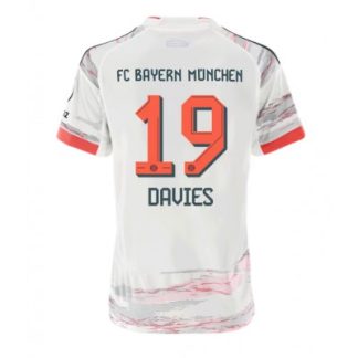 Bayern München 2025-26 Bortatröja Dam Alphonso Davies #19 Kortärmad