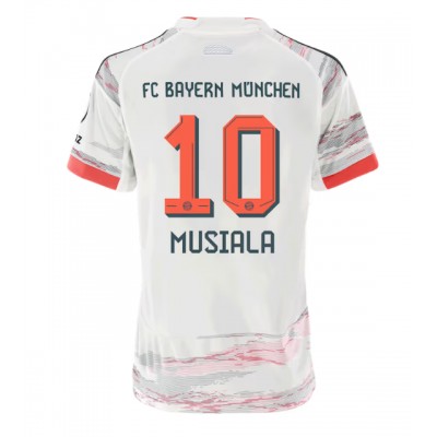 Bayern München 2025-26 Bortatröja Dam Jamal Musiala #10 Kortärmad