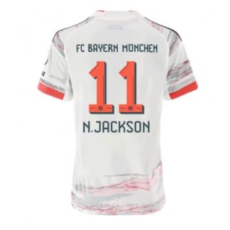 Bayern München 2025-26 Bortatröja Dam Nicolas Jackson #11 Kortärmad