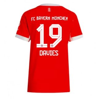 Bayern München 2025-26 Hemmatröja Dam Alphonso Davies #19 Kortärmad