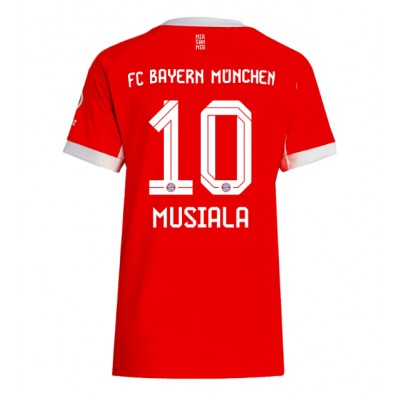 Bayern München 2025-26 Hemmatröja Dam Jamal Musiala #10 Kortärmad