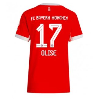 Bayern München 2025-26 Hemmatröja Dam Michael Olise #17 Kortärmad