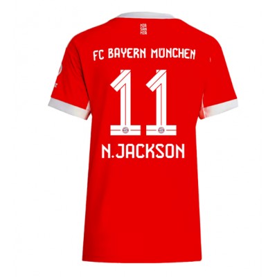Bayern München 2025-26 Hemmatröja Dam Nicolas Jackson #11 Kortärmad