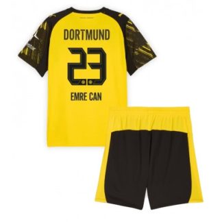 Borussia Dortmund Barn Hemmaställ 2025/26 Emre Can 23 Tröja + Shorts