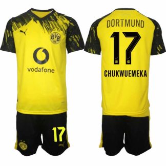 Borussia Dortmund Carney Chukwuemeka #17 Herr Hemmaställ 2025-26 Tröja + Shorts
