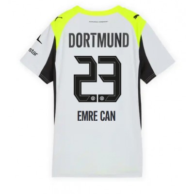 Borussia Dortmund Dam Bortatröja 2025/26 Emre Can 23 Fotbollströja