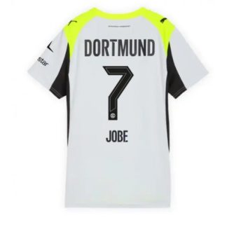 Borussia Dortmund Dam Bortatröja 2025/26 Jobe Bellingham 7 Fotbollströja