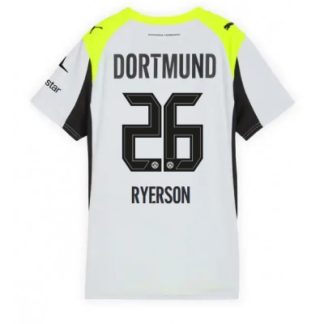 Borussia Dortmund Dam Bortatröja 2025/26 Julian Ryerson 26 Fotbollströja