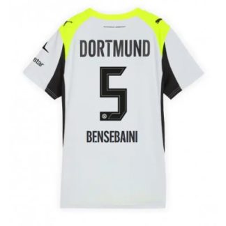 Borussia Dortmund Dam Bortatröja 2025/26 Ramy Bensebaini 5 Fotbollströja