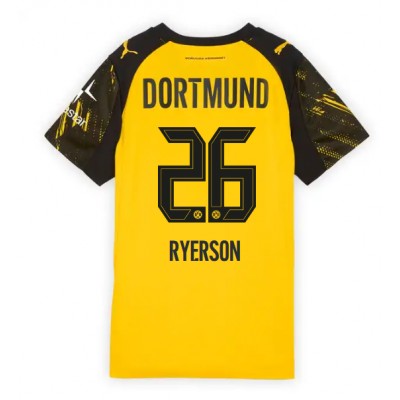 Borussia Dortmund Dam Hemmatröja 2025/26 Julian Ryerson 26 Fotbollströja