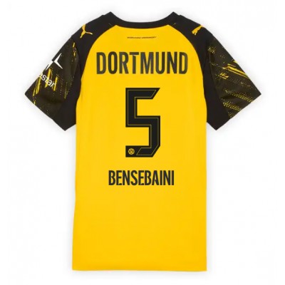 Borussia Dortmund Dam Hemmatröja 2025/26 Ramy Bensebaini 5 Fotbollströja