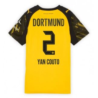 Borussia Dortmund Dam Hemmatröja 2025/26 Yan Couto 2 Fotbollströja