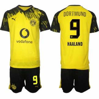 Borussia Dortmund Erling Haaland #9 Herr Hemmaställ 2025-26 Tröja + Shorts