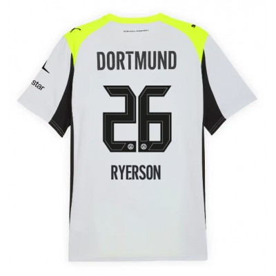Borussia Dortmund Herr Bortatröja 2025/26 Julian Ryerson 26 Fotbollströja