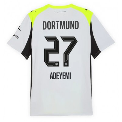 Borussia Dortmund Herr Bortatröja 2025/26 Karim Adeyemi 27 Fotbollströja