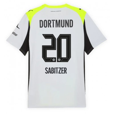 Borussia Dortmund Herr Bortatröja 2025/26 Marcel Sabitzer 20 Fotbollströja