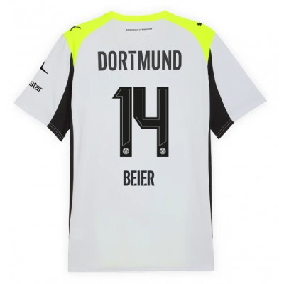 Borussia Dortmund Herr Bortatröja 2025/26 Maximilian Beier 14 Fotbollströja