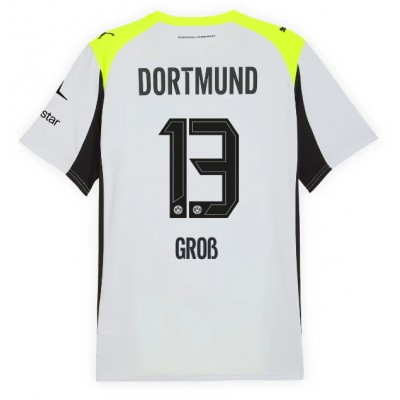Borussia Dortmund Herr Bortatröja 2025/26 Pascal Gross 13 Fotbollströja