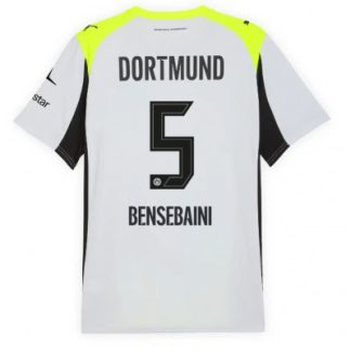 Borussia Dortmund Herr Bortatröja 2025/26 Ramy Bensebaini 5 Fotbollströja
