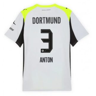 Borussia Dortmund Herr Bortatröja 2025/26 Waldemar Anton 3 Fotbollströja