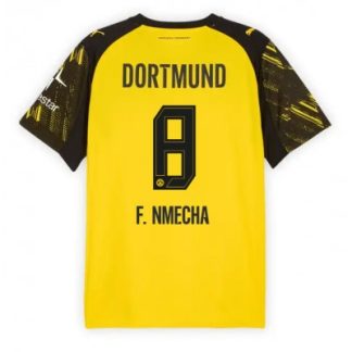 Borussia Dortmund Herr Hemmatröja 2025/26 Felix Nmecha 8 Fotbollströja