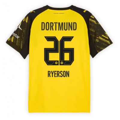 Borussia Dortmund Herr Hemmatröja 2025/26 Julian Ryerson 26 Fotbollströja