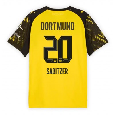 Borussia Dortmund Herr Hemmatröja 2025/26 Marcel Sabitzer 20 Fotbollströja