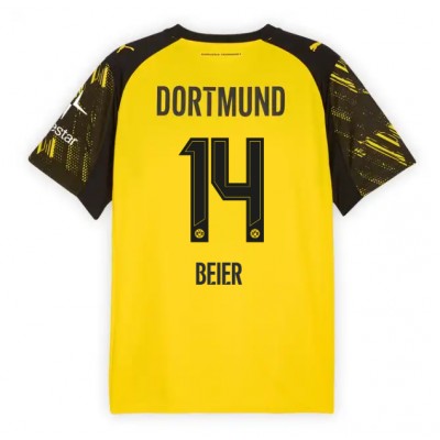 Borussia Dortmund Herr Hemmatröja 2025/26 Maximilian Beier 14 Fotbollströja