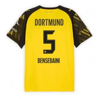 Borussia Dortmund Herr Hemmatröja 2025/26 Ramy Bensebaini 5 Fotbollströja