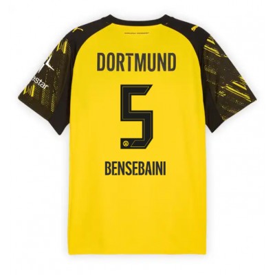 Borussia Dortmund Herr Hemmatröja 2025/26 Ramy Bensebaini 5 Fotbollströja