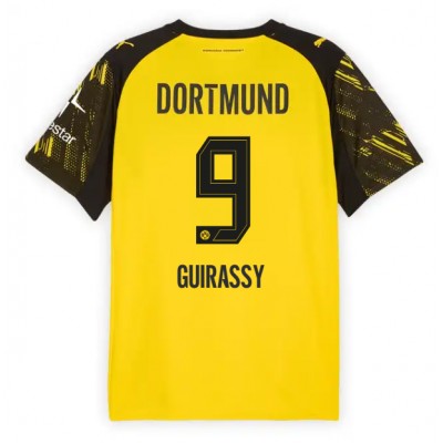 Borussia Dortmund Herr Hemmatröja 2025/26 Serhou Guirassy 9 Fotbollströja