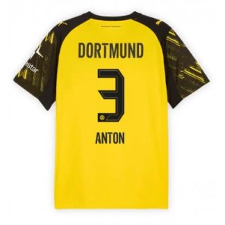 Borussia Dortmund Herr Hemmatröja 2025/26 Waldemar Anton 3 Fotbollströja