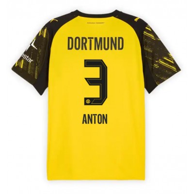 Borussia Dortmund Herr Hemmatröja 2025/26 Waldemar Anton 3 Fotbollströja