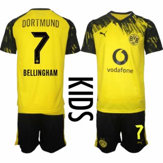 Borussia Dortmund Jobe Bellingham #7 Barn Hemmaställ 2025-26 Tröja + Shorts