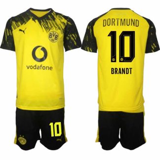 Borussia Dortmund Julian Brandt #10 Herr Hemmaställ 2025-26 Tröja + Shorts