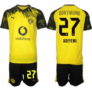 Borussia Dortmund Karim Adeyemi #27 Herr Hemmaställ 2025-26 Tröja + Shorts