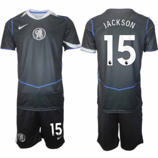 Chelsea Nicolas Jackson #15 Herr Tredjeställ 2025-26 Tröja + Shorts