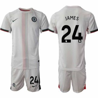 Chelsea Reece James #24 Herr Bortaställ 2025-26 Tröja + Shorts