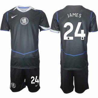 Chelsea Reece James #24 Herr Tredjeställ 2025-26 Tröja + Shorts