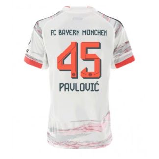 FC Bayern München Aleksandar Pavlović #45 Dam Bortatröja 2025–26 Kortärmad