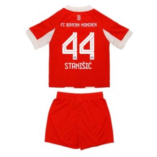 FC Bayern München Barn Hemmaställ 2025/26 Josip Stanišić #44 Kortärmad + Shorts