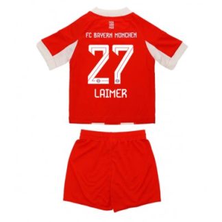 FC Bayern München Barn Hemmaställ 2025/26 Konrad Laimer #27 Kortärmad + Shorts