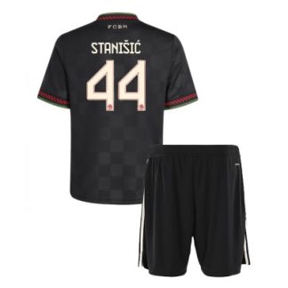 FC Bayern München Barn Tredjeställ 2025/26 Josip Stanišić #44 Kortärmad + Shorts