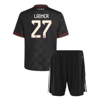 FC Bayern München Barn Tredjeställ 2025/26 Konrad Laimer #27 Kortärmad + Shorts