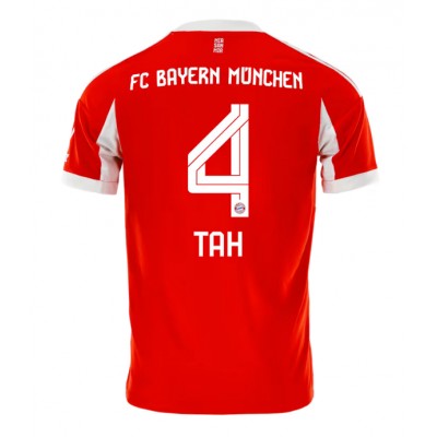 FC Bayern München Jonathan Tah #4 Herr Hemmatröja 2025–26 Kortärmad