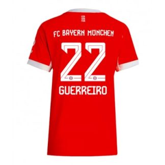 FC Bayern München Raphaël Guerreiro #22 Dam Hemmatröja 2025–26 Kortärmad