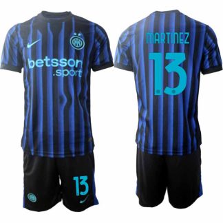 Inter Milan Josep Martínez #13 Herr Hemmaställ 2025-26 Tröja + Shorts